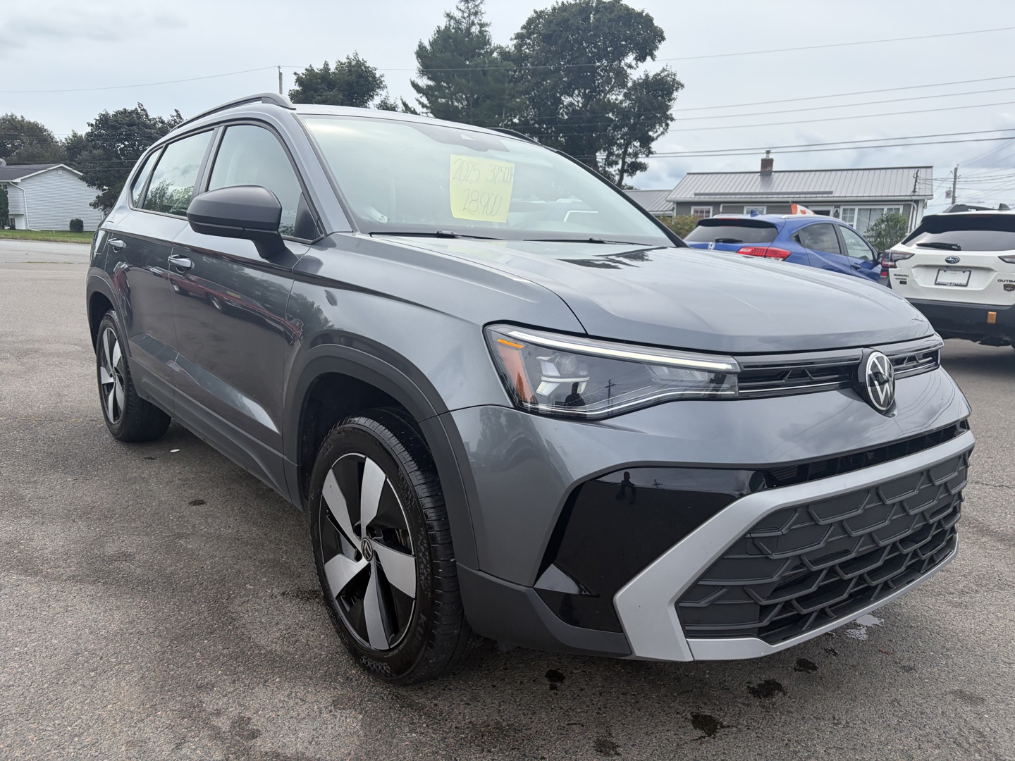Gray 2025 Volkswagen Taos SUV / Crossover All-Wheel Drive Automatic