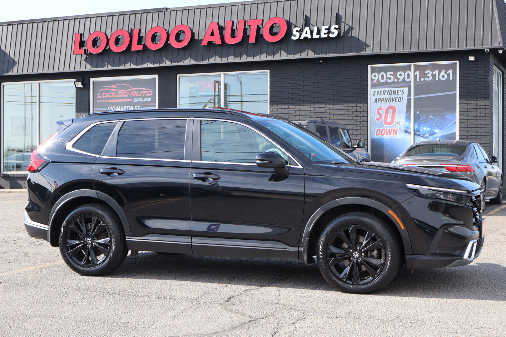 Black 2023 Honda CR-V Hybrid SUV / Crossover  Automatic