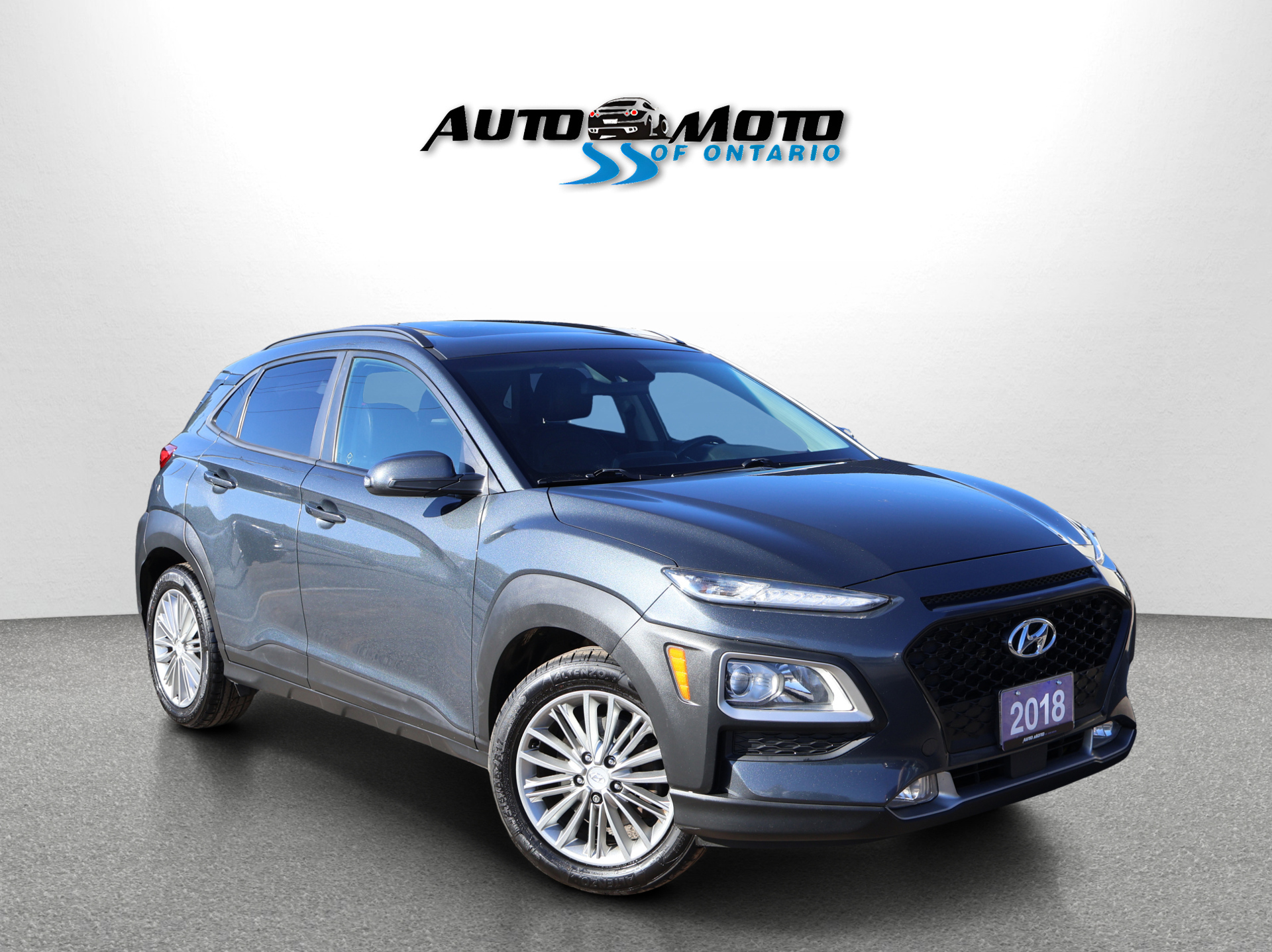 Gray 2018 Hyundai Kona SUV / Crossover Automatic