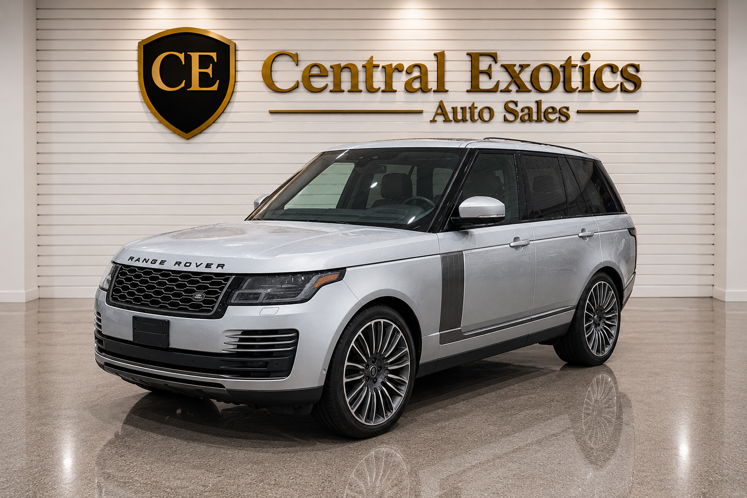 Silver 2019 Land Rover Range Rover SUV / Crossover All-Wheel Drive Automatic