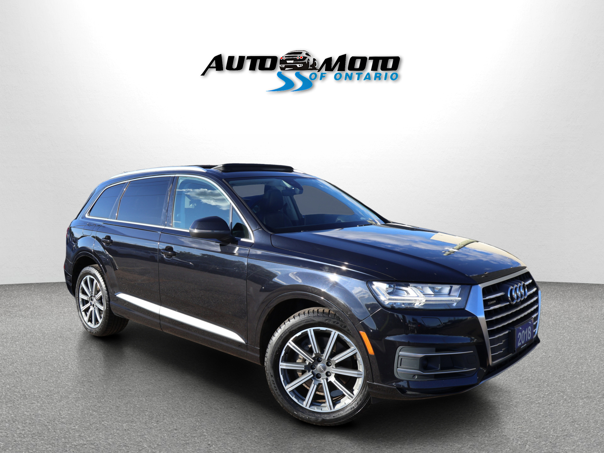 Black 2018 Audi Q7 SUV / Crossover All-Wheel Drive Automatic
