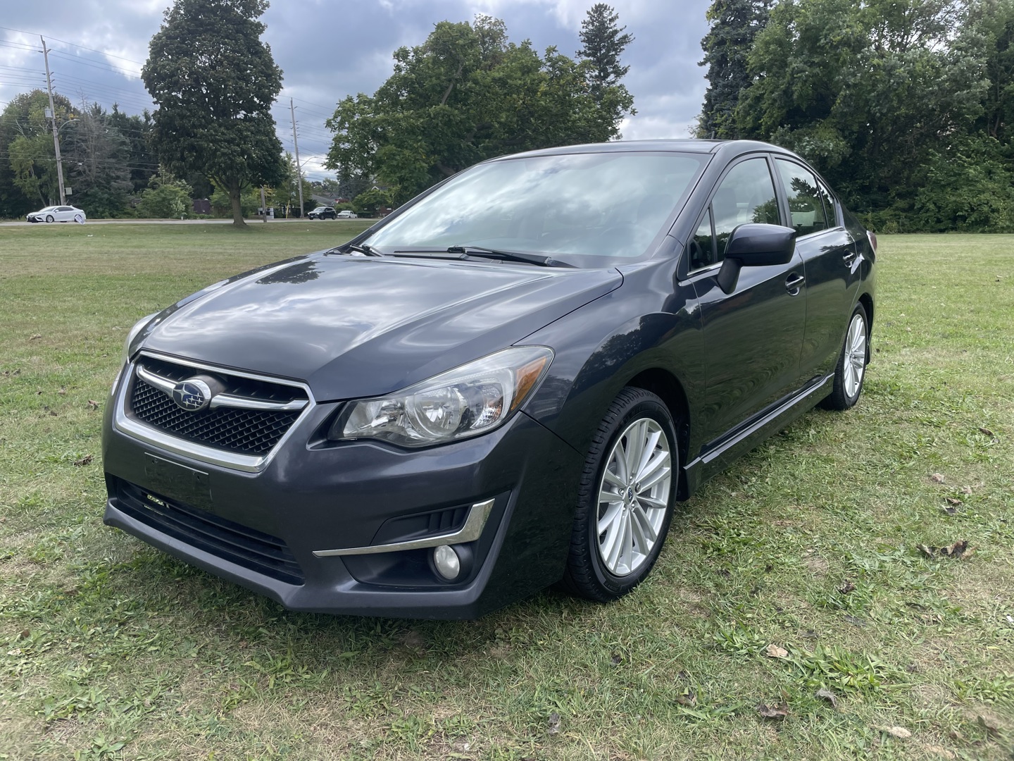 Gray 2016 Subaru Impreza Sedan All-Wheel Drive Automatic