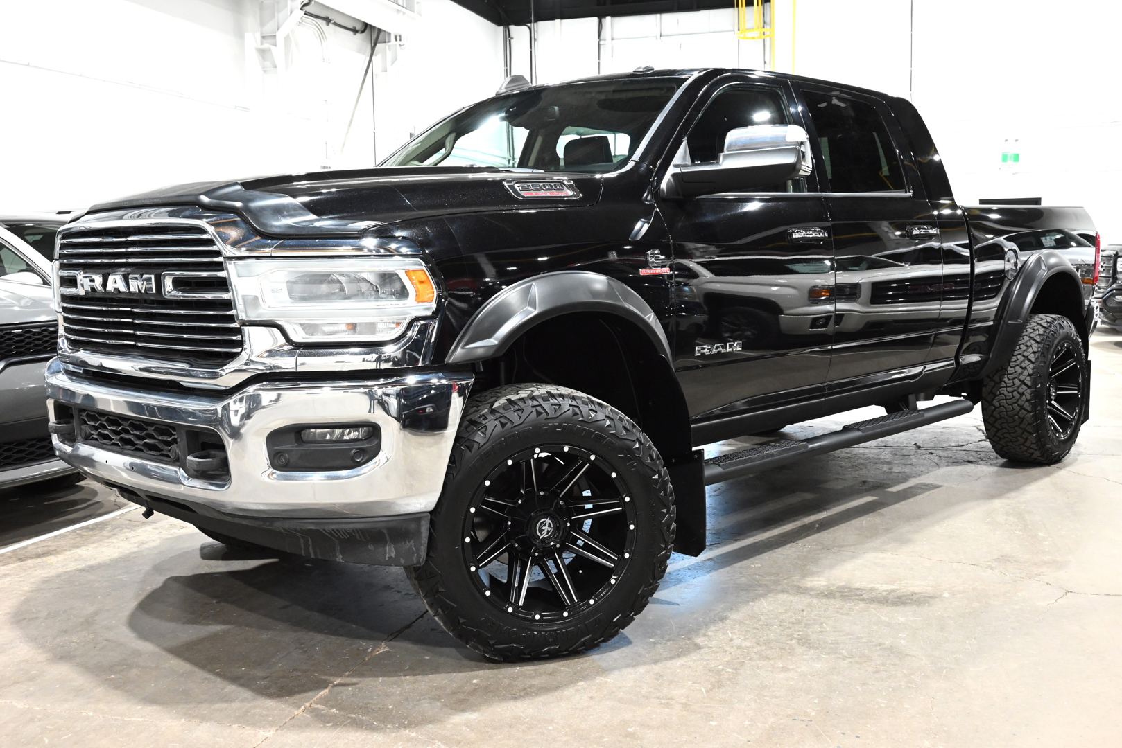 Black 2019 RAM 2500 Pickup Truck Four-Wheel Drive Automatic