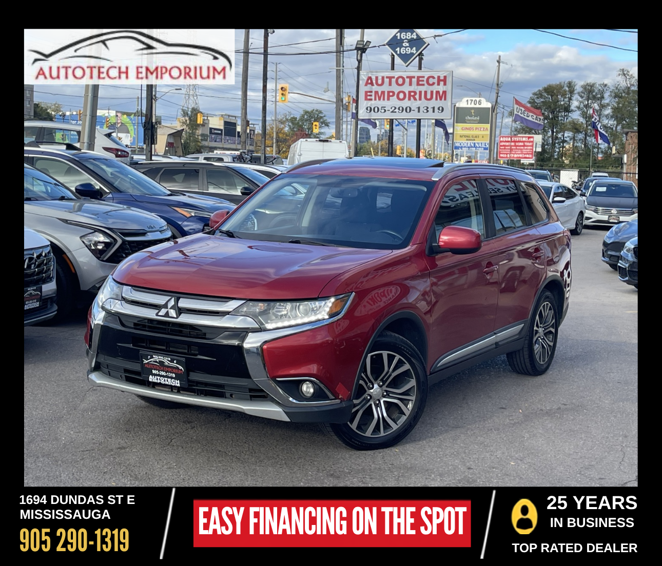  2017 Mitsubishi Outlander ES S-AWC   