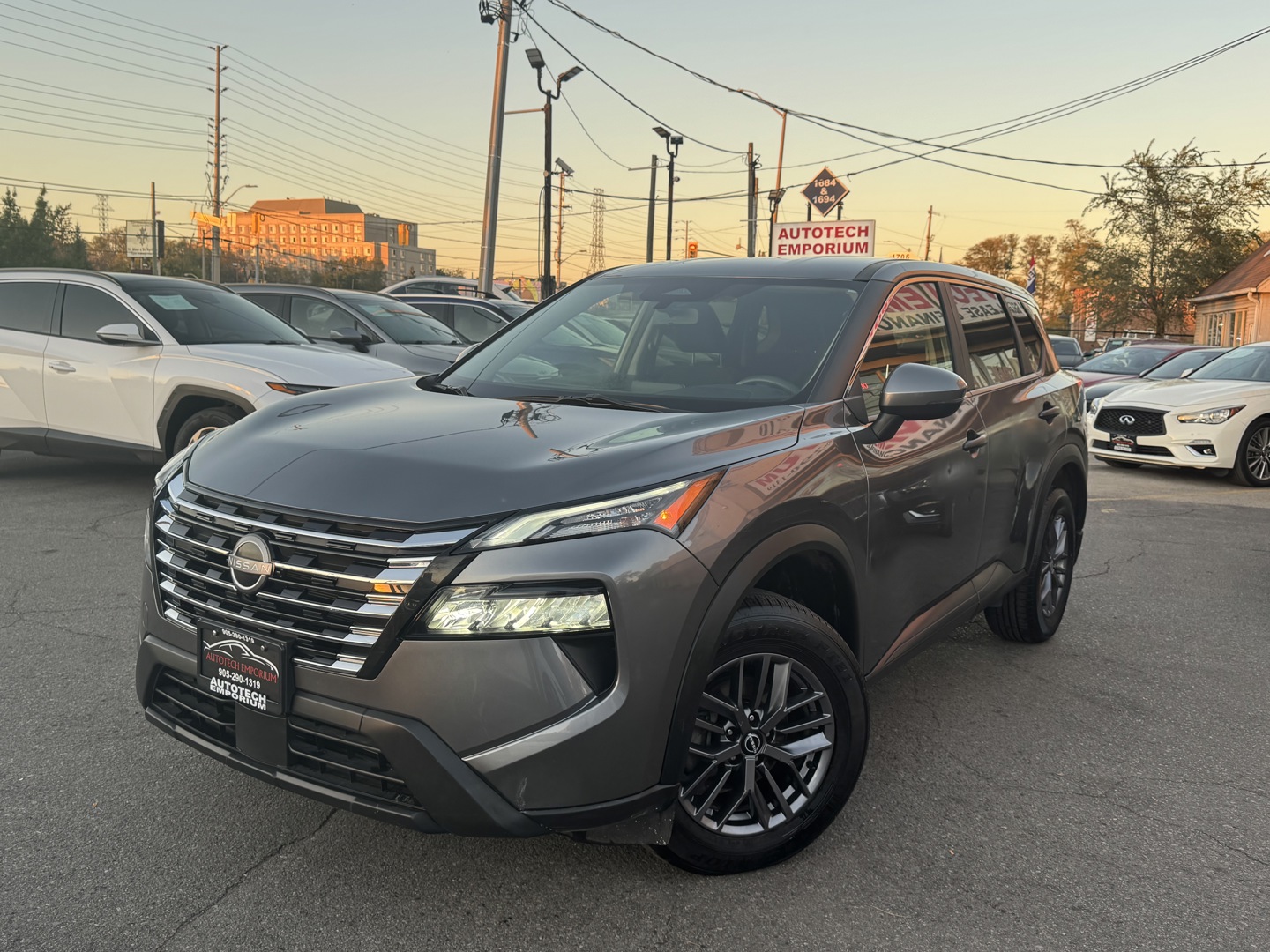 Gray 2024 Nissan Rogue SUV / Crossover All-Wheel Drive Automatic