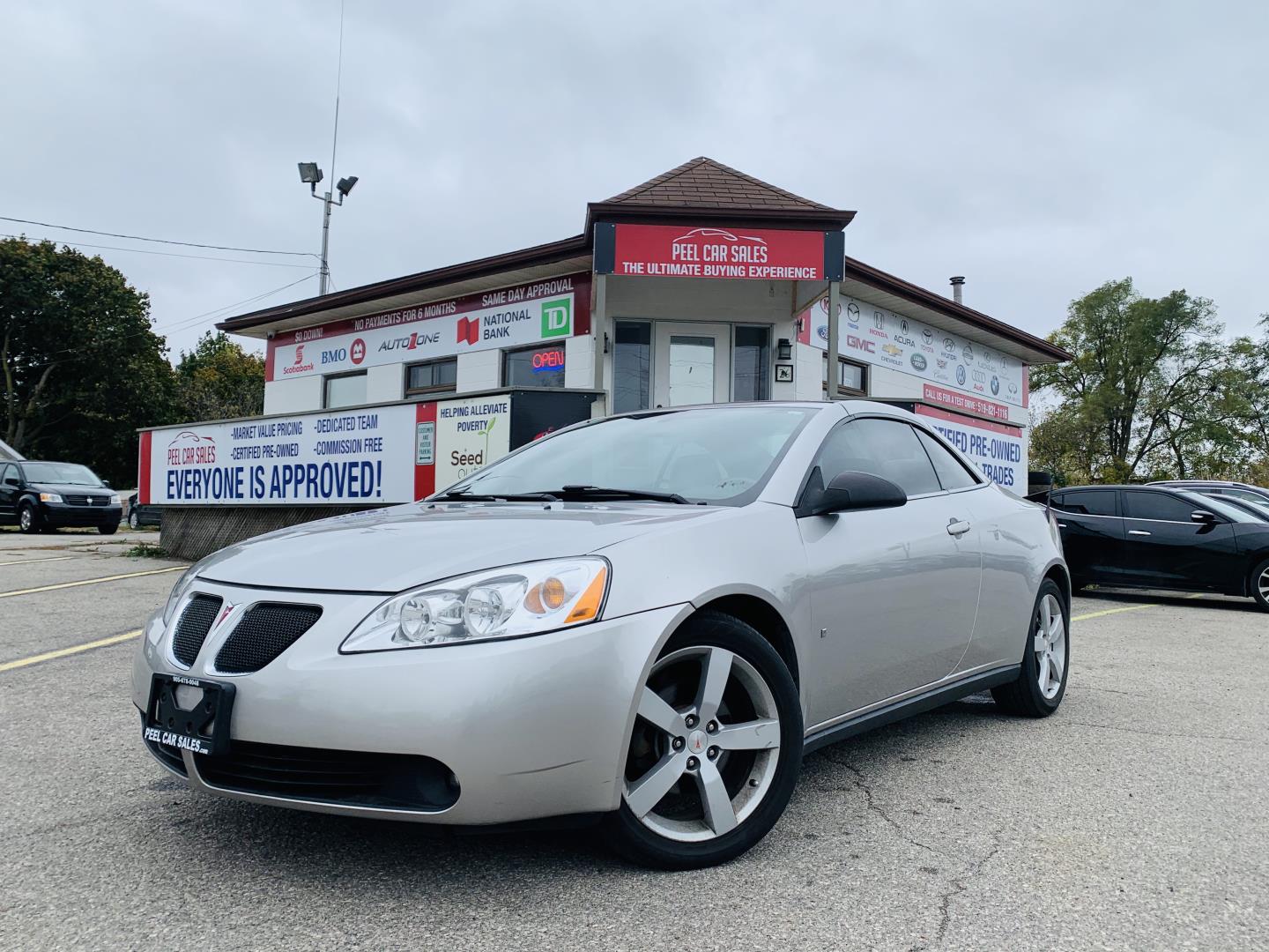 2007 Pontiac G6 G6 Gt Hardtop Convertible Remote Start Top Shape Heated Leather Seats Certified Peel Car Sales